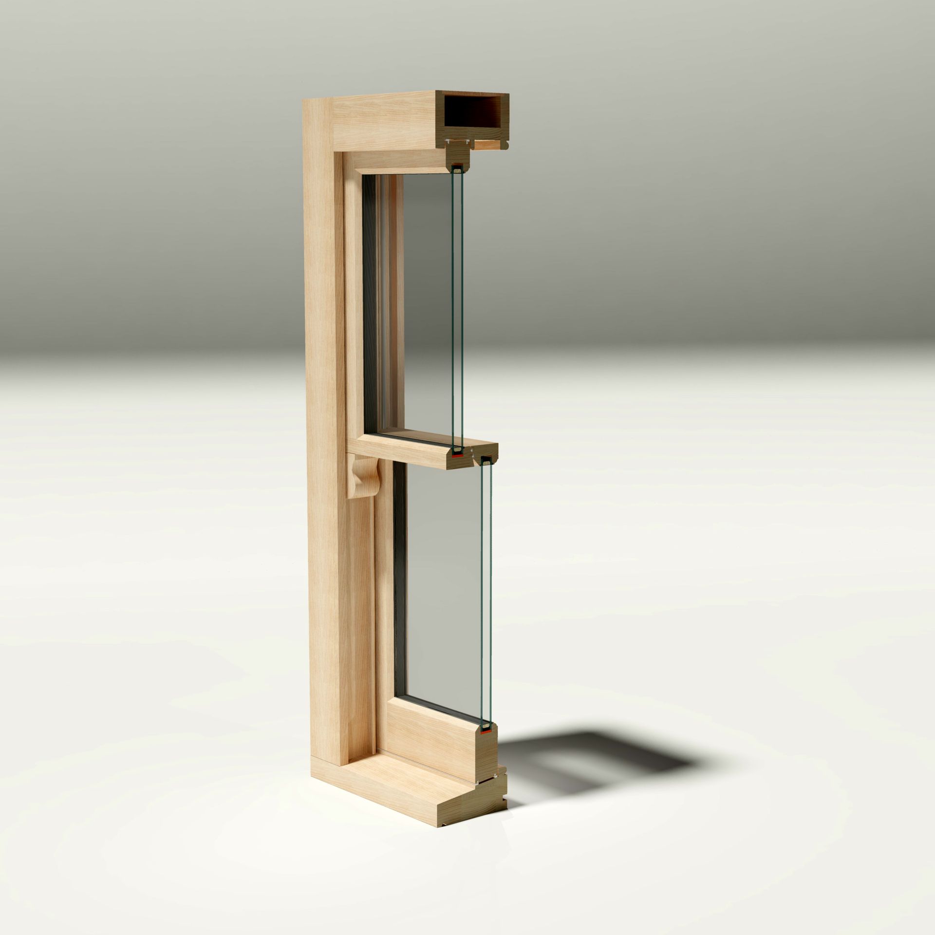 Sliding sash timber windows Doleta Windows & Doors Ireland